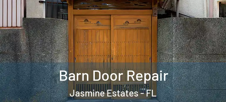  Barn Door Repair Jasmine Estates - FL