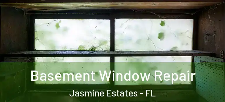  Basement Window Repair Jasmine Estates - FL