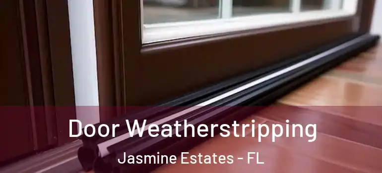 Door Weatherstripping Jasmine Estates - FL