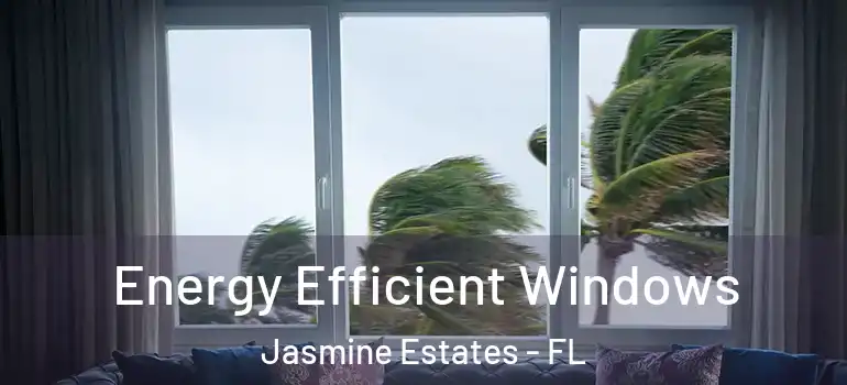  Energy Efficient Windows Jasmine Estates - FL
