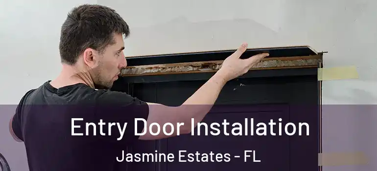  Entry Door Installation Jasmine Estates - FL