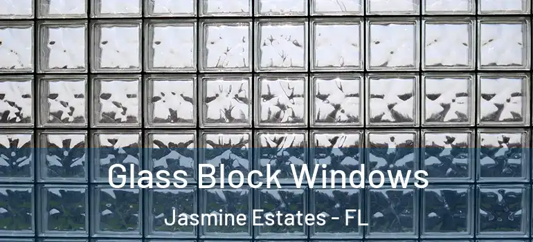  Glass Block Windows Jasmine Estates - FL