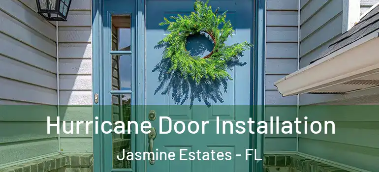  Hurricane Door Installation Jasmine Estates - FL