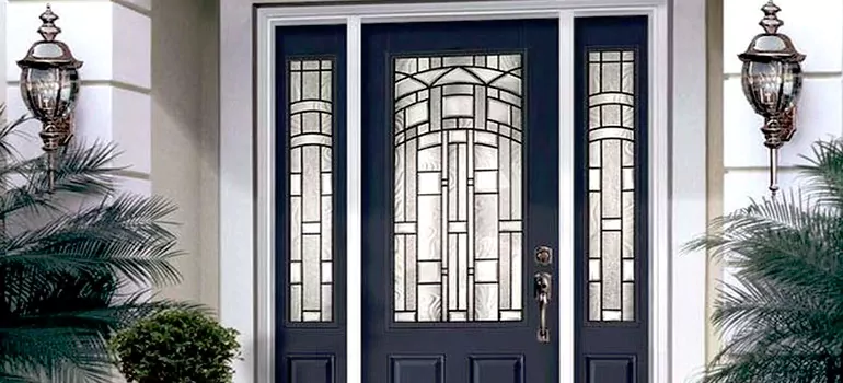 Stained Glass Door Panels in Jasmine Estates, FL