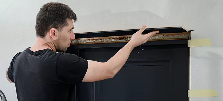 Wood Door Hole Repair in Jasmine Estates, FL