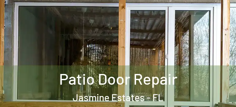 Patio Door Repair Jasmine Estates - FL