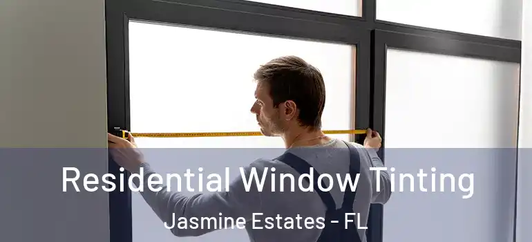  Residential Window Tinting Jasmine Estates - FL