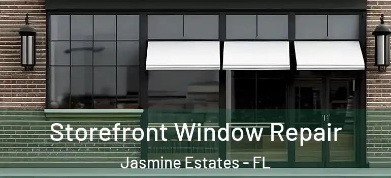  Storefront Window Repair Jasmine Estates - FL