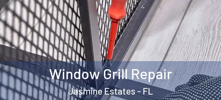  Window Grill Repair Jasmine Estates - FL