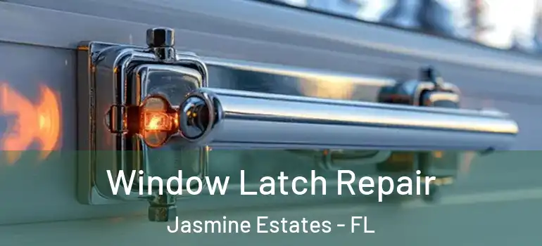  Window Latch Repair Jasmine Estates - FL
